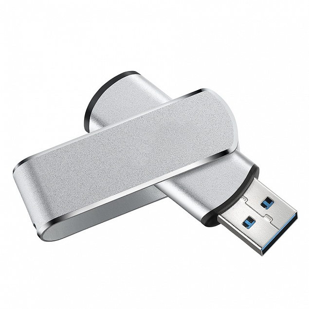 USB flash-карта 32Гб, алюминий, USB 3.0 с логотипом в Санкт-Петербурге заказать по выгодной цене в кибермаркете AvroraStore
