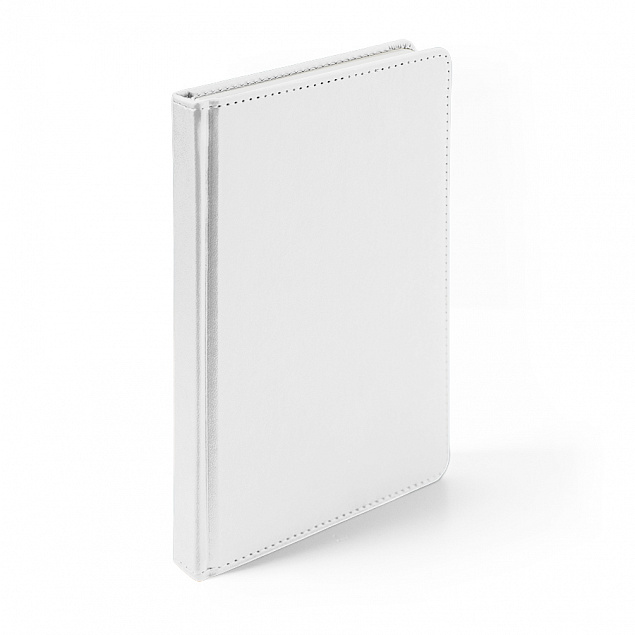 Ежедневник недатированный Anderson, А5,  белый, белый блок с логотипом в Санкт-Петербурге заказать по выгодной цене в кибермаркете AvroraStore