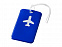 Бирка для багажа Voyage, синий с логотипом в Санкт-Петербурге заказать по выгодной цене в кибермаркете AvroraStore