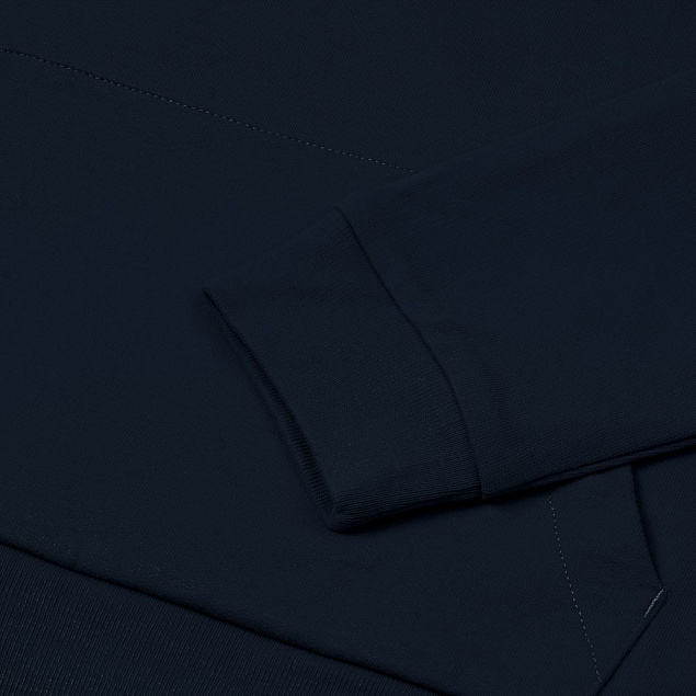 Толстовка на молнии с капюшоном Unit Siverga Heavy, темно-синяя с логотипом в Санкт-Петербурге заказать по выгодной цене в кибермаркете AvroraStore