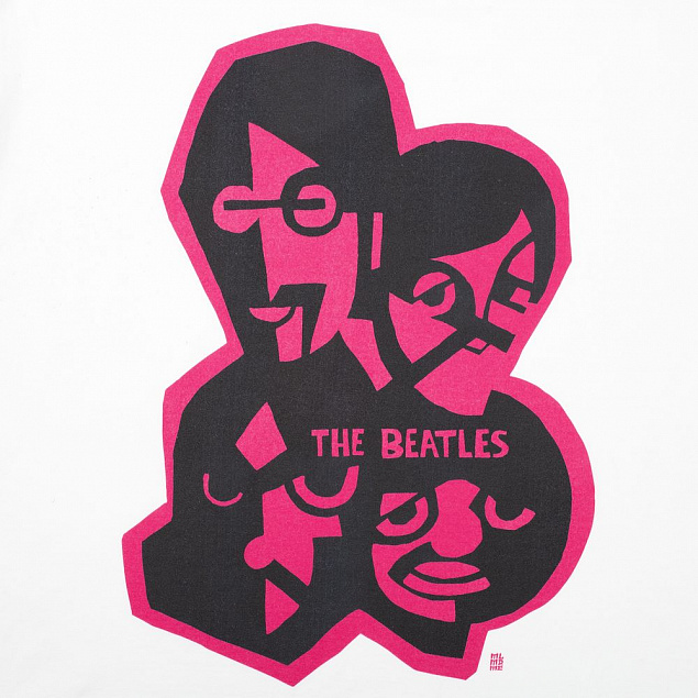Футболка «Меламед. The Beatles», белая с логотипом в Санкт-Петербурге заказать по выгодной цене в кибермаркете AvroraStore