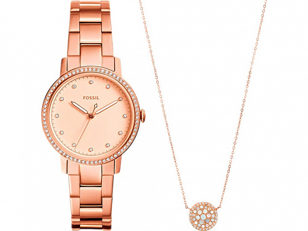 Подарочный набор: часы наручные женские, кулон с логотипом в Санкт-Петербурге заказать по выгодной цене в кибермаркете AvroraStore