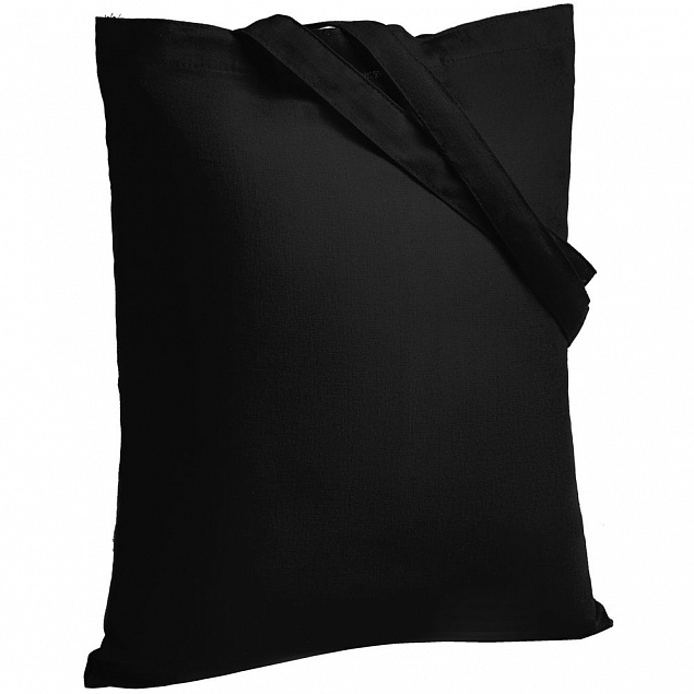 Холщовая сумка Neat 140, черная с логотипом в Санкт-Петербурге заказать по выгодной цене в кибермаркете AvroraStore