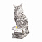 Скульптура "Сова на книгах" с логотипом в Санкт-Петербурге заказать по выгодной цене в кибермаркете AvroraStore