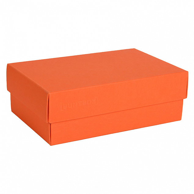 Коробка картонная, "COLOR" 11,5*6*17 см; оранжевый с логотипом в Санкт-Петербурге заказать по выгодной цене в кибермаркете AvroraStore