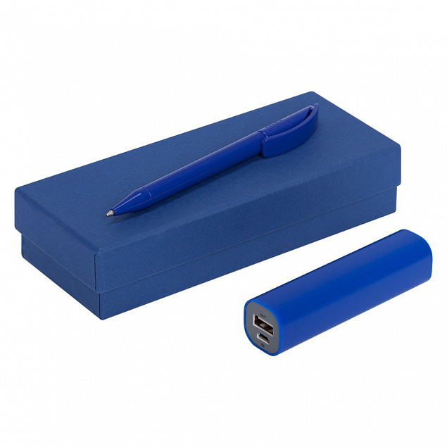 Коробка Mini, синяя с логотипом в Санкт-Петербурге заказать по выгодной цене в кибермаркете AvroraStore