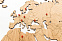 Деревянная карта мира World Map Wall Decoration Exclusive, дуб с логотипом в Санкт-Петербурге заказать по выгодной цене в кибермаркете AvroraStore