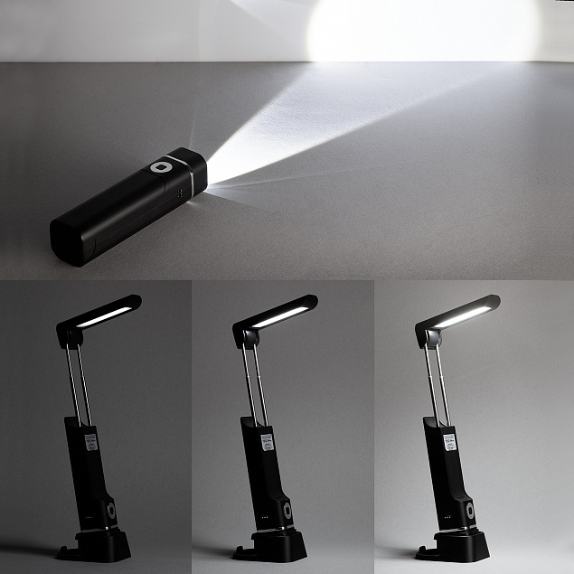 Складная лампа-фонарь "Smart LED" с логотипом в Санкт-Петербурге заказать по выгодной цене в кибермаркете AvroraStore