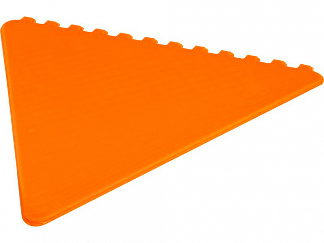 Треугольный скребок Frosty 2.0 , оранжевый с логотипом в Санкт-Петербурге заказать по выгодной цене в кибермаркете AvroraStore