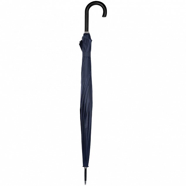 Зонт-трость Hit Golf, темно-синий с логотипом в Санкт-Петербурге заказать по выгодной цене в кибермаркете AvroraStore
