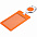 Чехол для пропуска с ретрактором Dorset, оранжевый с логотипом в Санкт-Петербурге заказать по выгодной цене в кибермаркете AvroraStore