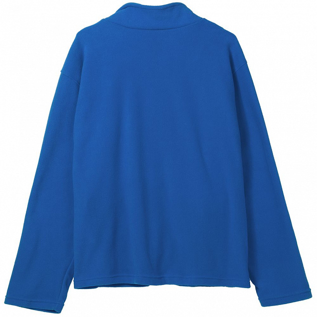 Куртка флисовая унисекс Manakin, ярко-синяя с логотипом в Санкт-Петербурге заказать по выгодной цене в кибермаркете AvroraStore