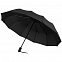 Зонт складной Fiber Magic Major с кейсом, черный с логотипом в Санкт-Петербурге заказать по выгодной цене в кибермаркете AvroraStore