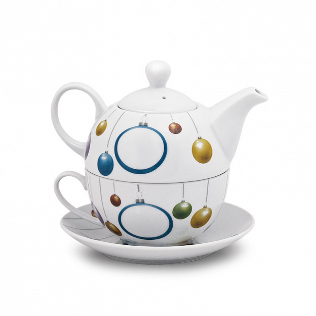 Набор чайный "Новогоднее настроение" с логотипом в Санкт-Петербурге заказать по выгодной цене в кибермаркете AvroraStore