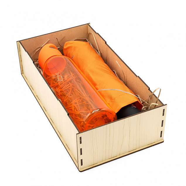 Подарочный набор Rainy, (оранжевый) с логотипом в Санкт-Петербурге заказать по выгодной цене в кибермаркете AvroraStore