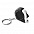 Рулетка- брелок 1 м TRESNA, Черный с логотипом в Санкт-Петербурге заказать по выгодной цене в кибермаркете AvroraStore