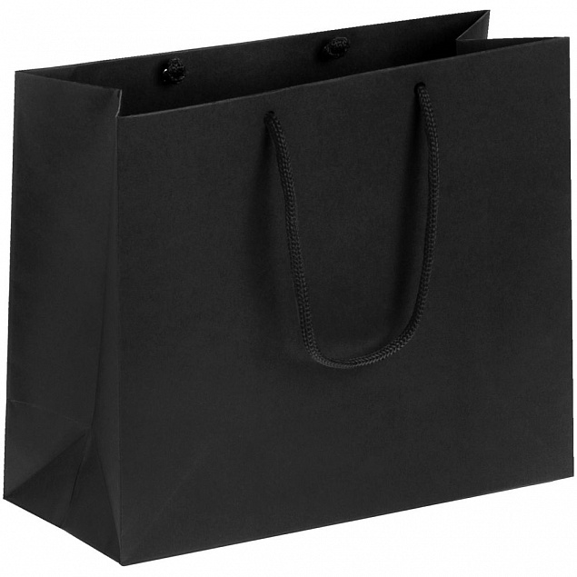 Пакет Porta, малый, черный с логотипом в Санкт-Петербурге заказать по выгодной цене в кибермаркете AvroraStore