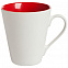 Кружка newBell матовая, белая с красным с логотипом в Санкт-Петербурге заказать по выгодной цене в кибермаркете AvroraStore