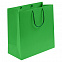 Пакет бумажный Porta, большой, зеленый с логотипом в Санкт-Петербурге заказать по выгодной цене в кибермаркете AvroraStore