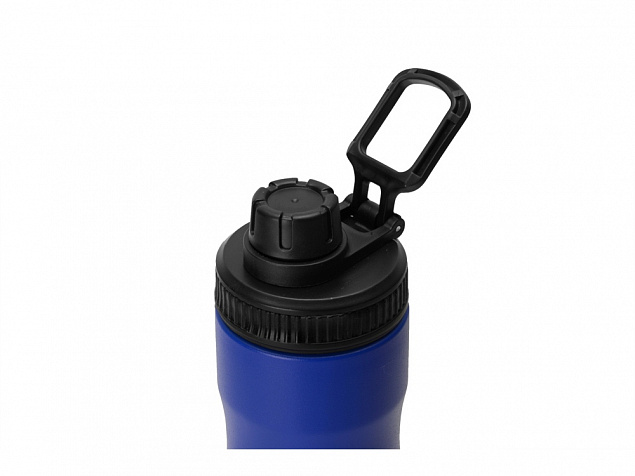 Бутылка для воды Supply Waterline, нерж сталь, 850 мл, синий/черный с логотипом в Санкт-Петербурге заказать по выгодной цене в кибермаркете AvroraStore