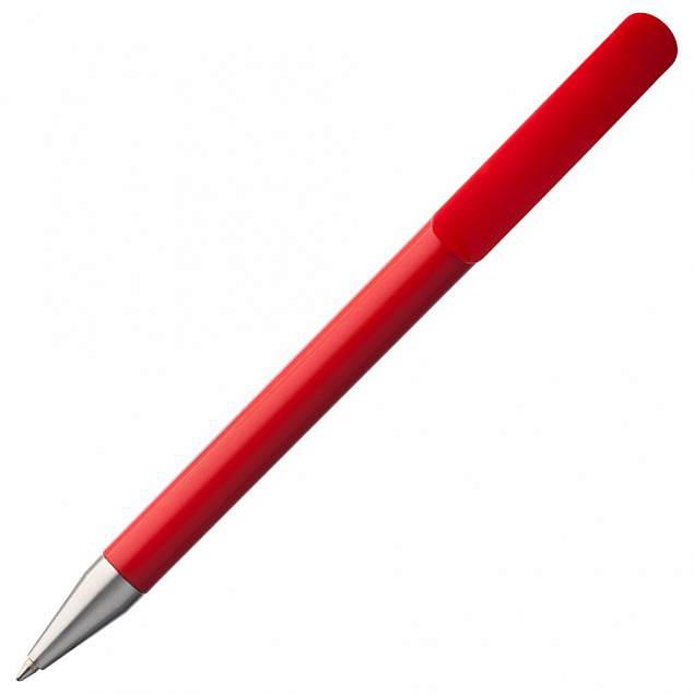 Ручка шариковая Prodir DS3 TPC, красная с логотипом в Санкт-Петербурге заказать по выгодной цене в кибермаркете AvroraStore