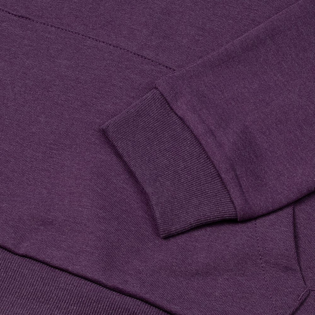 Толстовка с капюшоном унисекс Hoodie, фиолетовый меланж с логотипом в Санкт-Петербурге заказать по выгодной цене в кибермаркете AvroraStore