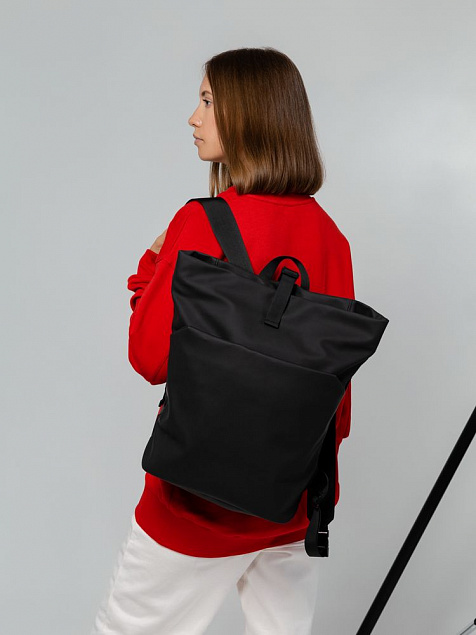 Рюкзак Traffic, черный с логотипом в Санкт-Петербурге заказать по выгодной цене в кибермаркете AvroraStore