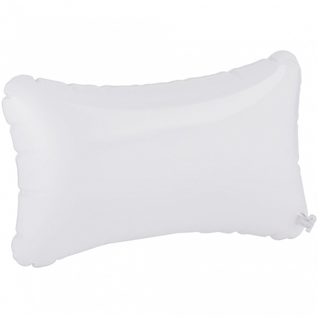 Надувная подушка Ease, белая с логотипом в Санкт-Петербурге заказать по выгодной цене в кибермаркете AvroraStore