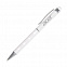 Шариковая ручка Crystal, белая с логотипом в Санкт-Петербурге заказать по выгодной цене в кибермаркете AvroraStore
