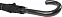 Fontana 23-дюймовый зонт карбонового цвета с механизмом автоматического открытия и изогнутой ручкой, черный с логотипом в Санкт-Петербурге заказать по выгодной цене в кибермаркете AvroraStore