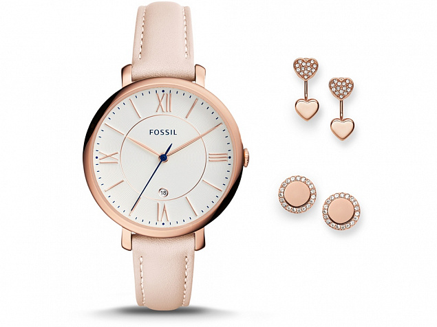Подарочный набор: часы наручные женские, пусеты с логотипом в Санкт-Петербурге заказать по выгодной цене в кибермаркете AvroraStore