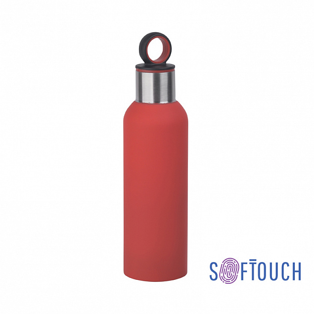 Термобутылка "Силуэт", покрытие soft touch, 0,5 л. с логотипом в Санкт-Петербурге заказать по выгодной цене в кибермаркете AvroraStore