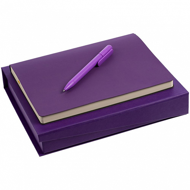 Набор Flex Shall Simple, фиолетовый с логотипом в Санкт-Петербурге заказать по выгодной цене в кибермаркете AvroraStore