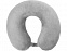 Подушка Basic из микрофибры с эффектом памяти U-shape, серый с логотипом в Санкт-Петербурге заказать по выгодной цене в кибермаркете AvroraStore