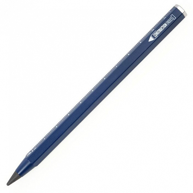 Вечный карандаш Construction Endless, темно-синий с логотипом в Санкт-Петербурге заказать по выгодной цене в кибермаркете AvroraStore