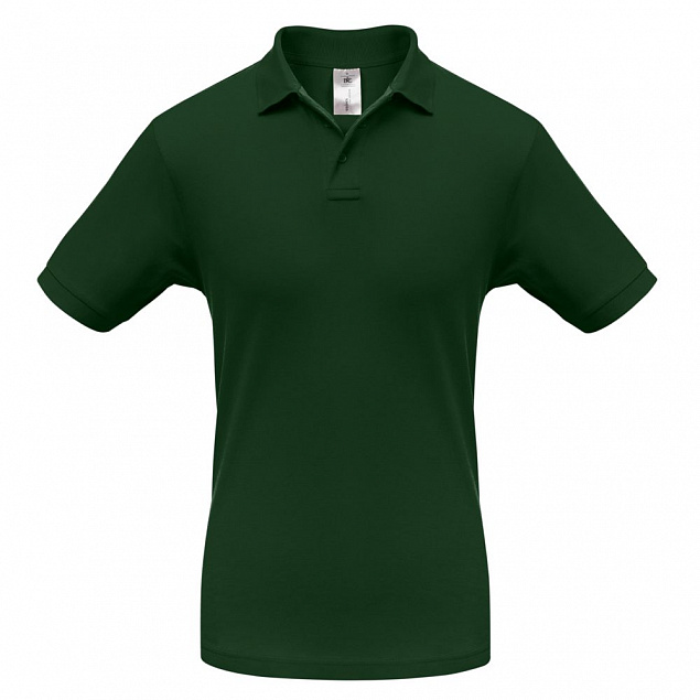 Рубашка поло Safran темно-зеленая с логотипом в Санкт-Петербурге заказать по выгодной цене в кибермаркете AvroraStore