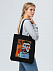 Холщовая сумка «У матросов нет вопросов», черная с логотипом в Санкт-Петербурге заказать по выгодной цене в кибермаркете AvroraStore