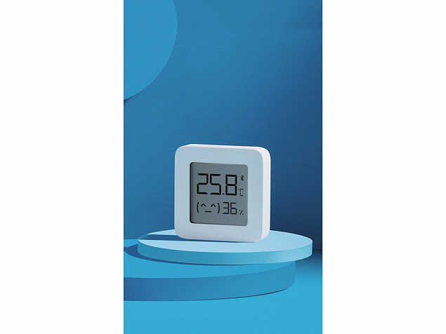 Датчик температуры и влажности «Mi Temperature and Humidity Monitor 2» с логотипом в Санкт-Петербурге заказать по выгодной цене в кибермаркете AvroraStore