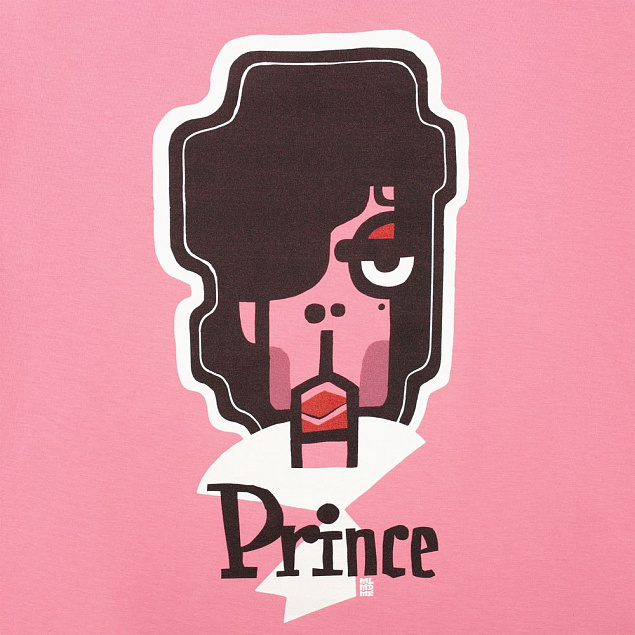 Футболка женская «Меламед. Prince», розовая с логотипом в Санкт-Петербурге заказать по выгодной цене в кибермаркете AvroraStore