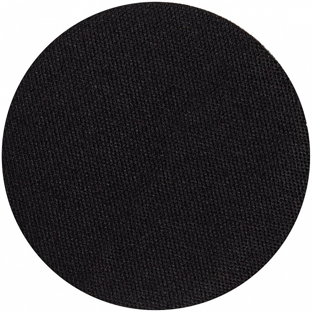 Наклейка тканевая Lunga Round, M, черная с логотипом в Санкт-Петербурге заказать по выгодной цене в кибермаркете AvroraStore