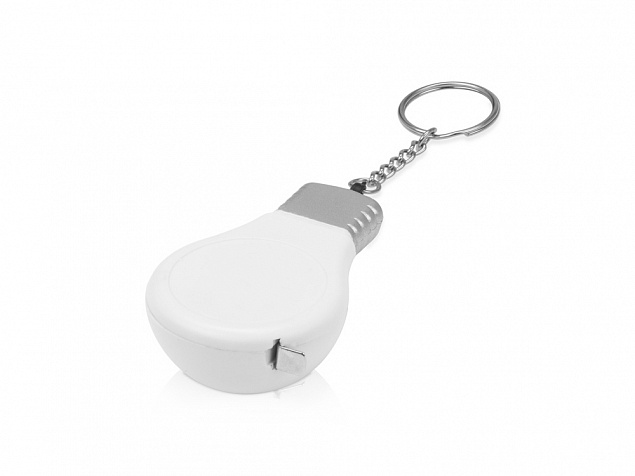 Брелок-рулетка для ключей Лампочка, 1м с логотипом в Санкт-Петербурге заказать по выгодной цене в кибермаркете AvroraStore