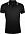 Рубашка поло мужская PASADENA MEN 200 с контрастной отделкой, черная с зеленым с логотипом в Санкт-Петербурге заказать по выгодной цене в кибермаркете AvroraStore