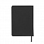 Ежедневник недатированный Duncan, А5,  черный, белый блок с логотипом в Санкт-Петербурге заказать по выгодной цене в кибермаркете AvroraStore