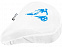 Водонепроницаемый чехол для велосипедного седла из переработанного ПЭТ Jesse, белый с логотипом в Санкт-Петербурге заказать по выгодной цене в кибермаркете AvroraStore