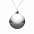 Елочный шар Finery Gloss, 8 см, глянцевый серебристый с глиттером с логотипом в Санкт-Петербурге заказать по выгодной цене в кибермаркете AvroraStore