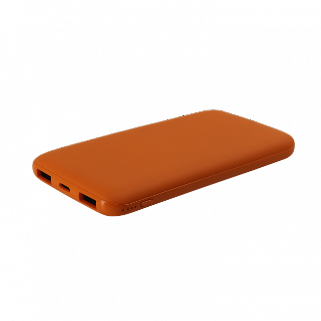 Внешний аккумулятор Bplanner Power 2 ST, софт-тач, 10000 mAh (Оранжевый) с логотипом в Санкт-Петербурге заказать по выгодной цене в кибермаркете AvroraStore