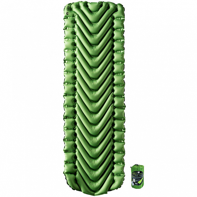 Надувной коврик Static V Recon, зеленый с логотипом в Санкт-Петербурге заказать по выгодной цене в кибермаркете AvroraStore