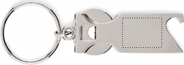 Брелок для ключей Euro Token с логотипом в Санкт-Петербурге заказать по выгодной цене в кибермаркете AvroraStore