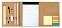 Школьный набор SCHOOL DAYS, коричневый с логотипом в Санкт-Петербурге заказать по выгодной цене в кибермаркете AvroraStore