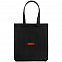 Холщовая сумка «100% Новый год», черная с логотипом в Санкт-Петербурге заказать по выгодной цене в кибермаркете AvroraStore